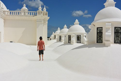 Cathedral in Leon, Nicaragua